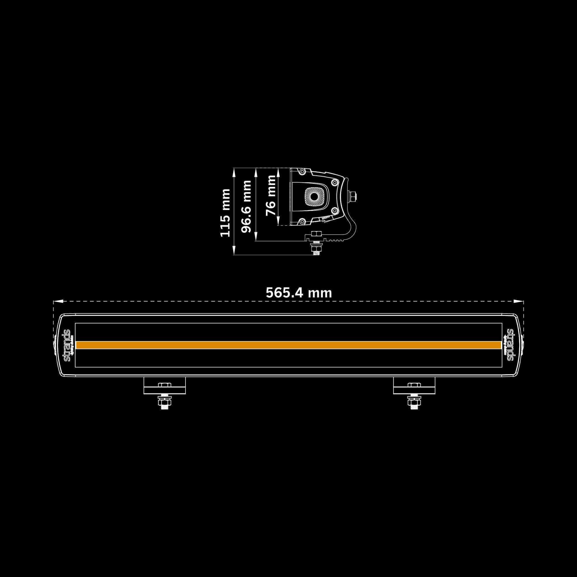 Strands SIBERIA XPA DR LED BAR 22″