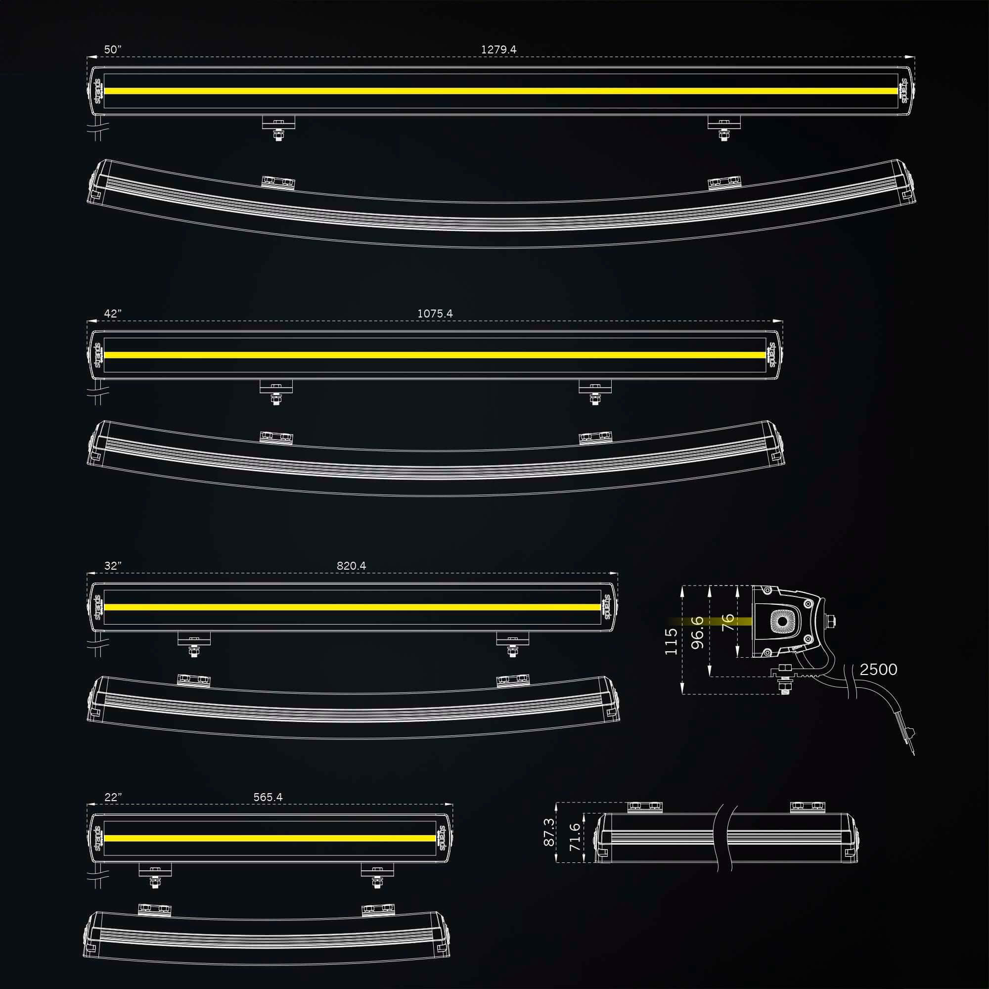 Strands SIBERIA XP DRC LED BAR 32″