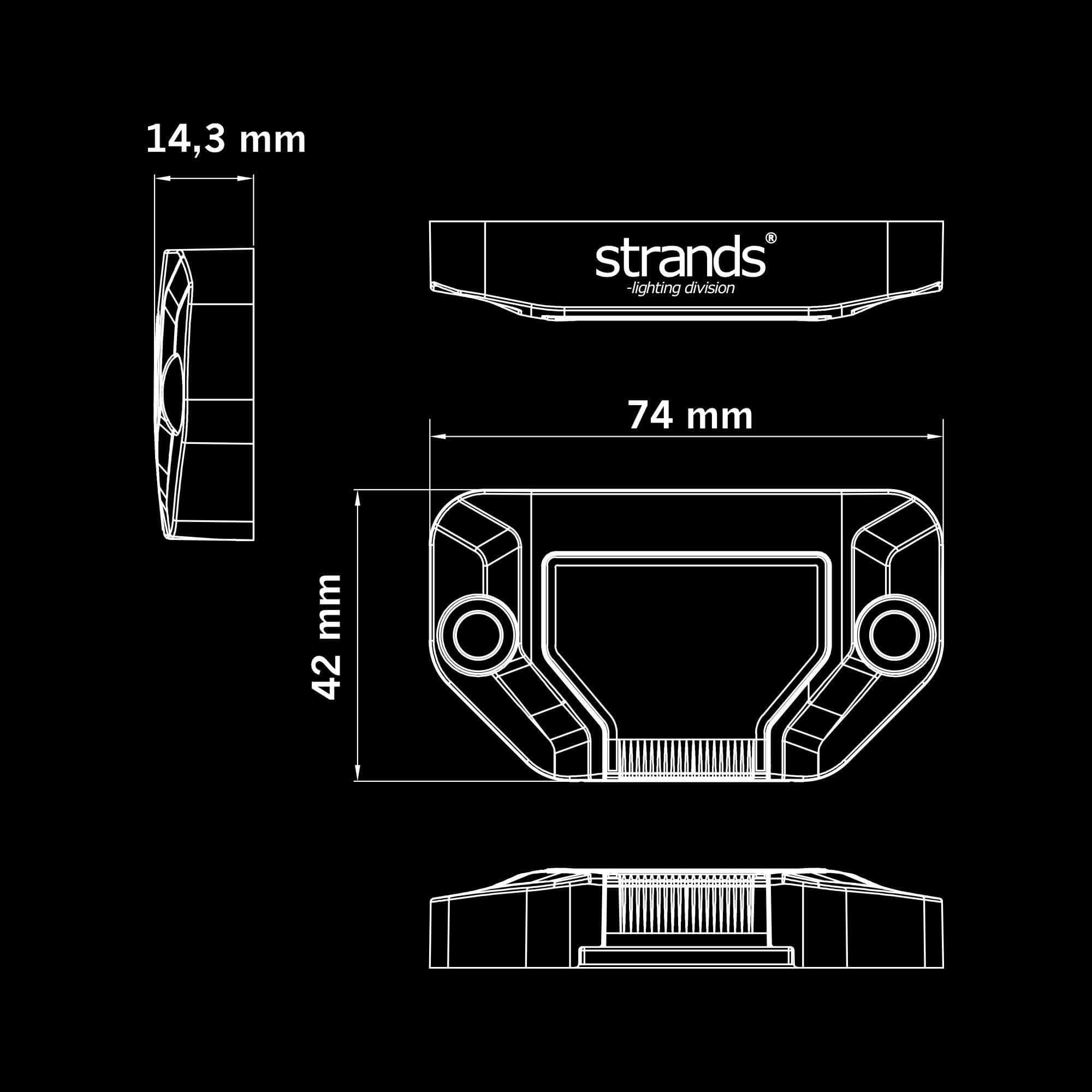 Strands UNITY ROCK LIGHT WHITE