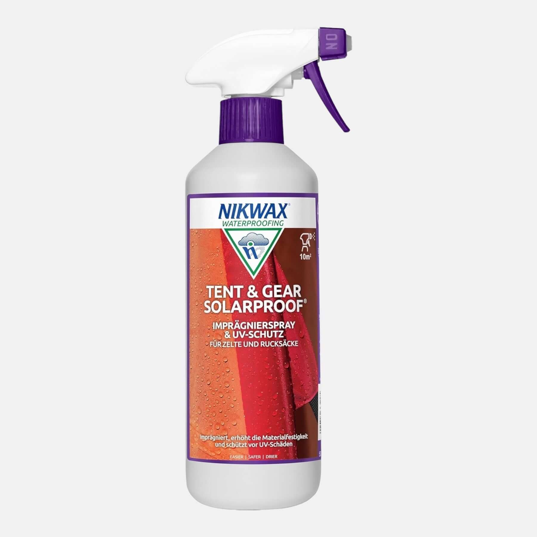imprägnierspray test zelt Dachzelt Imprägnierspray & UV Schutz - Tent & Gear SolarProof 500 ml