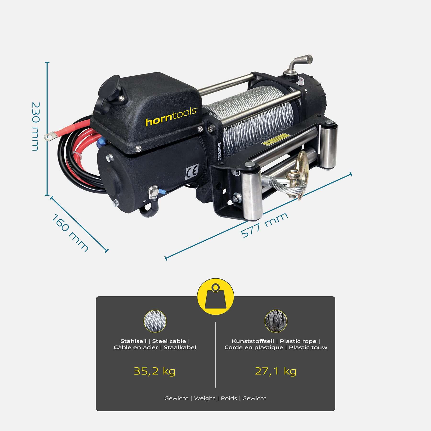 Treuil Alpha 5,4 tonnes Quick