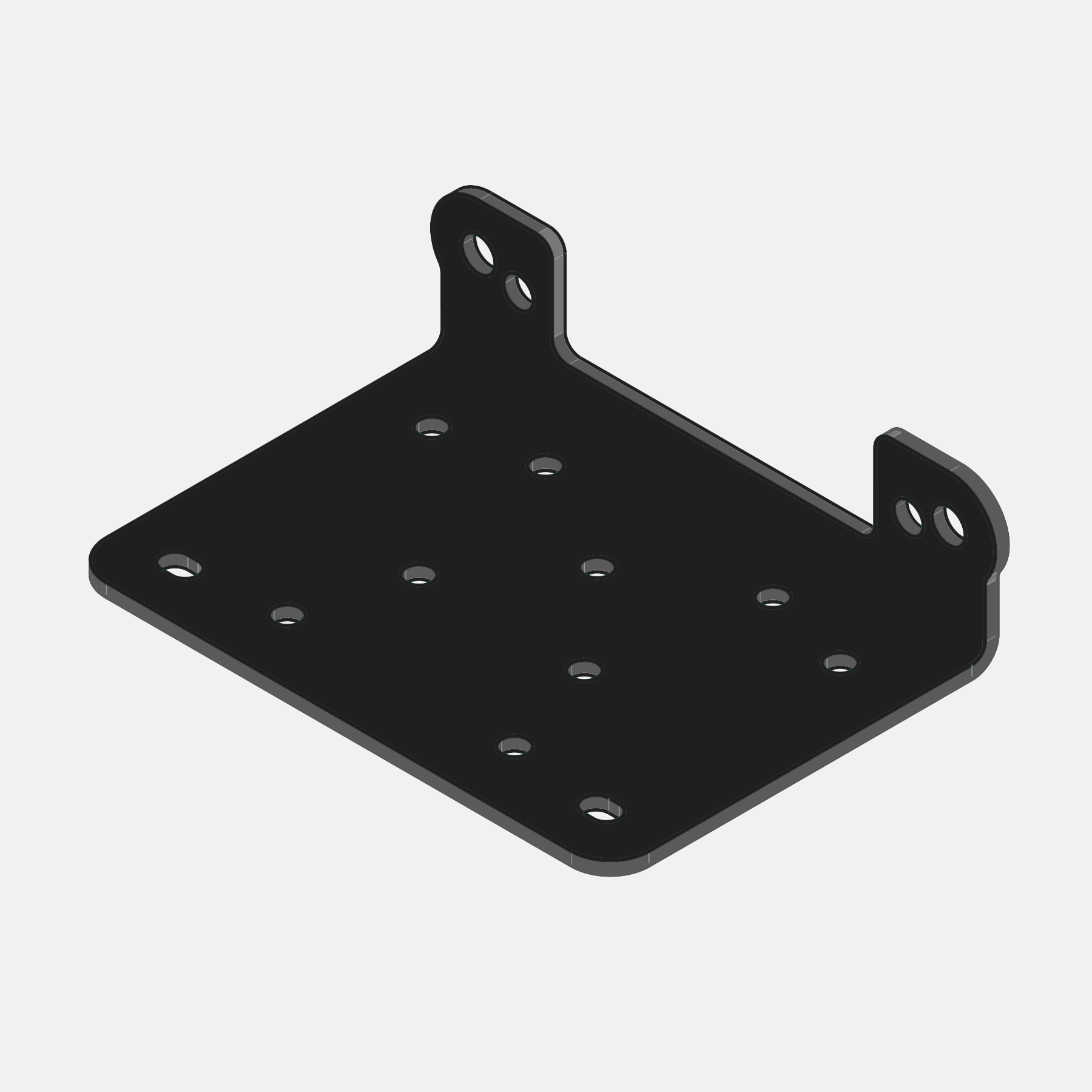 Piastra di montaggio verricelli a fune serie 4600a verricello elettrico horntools