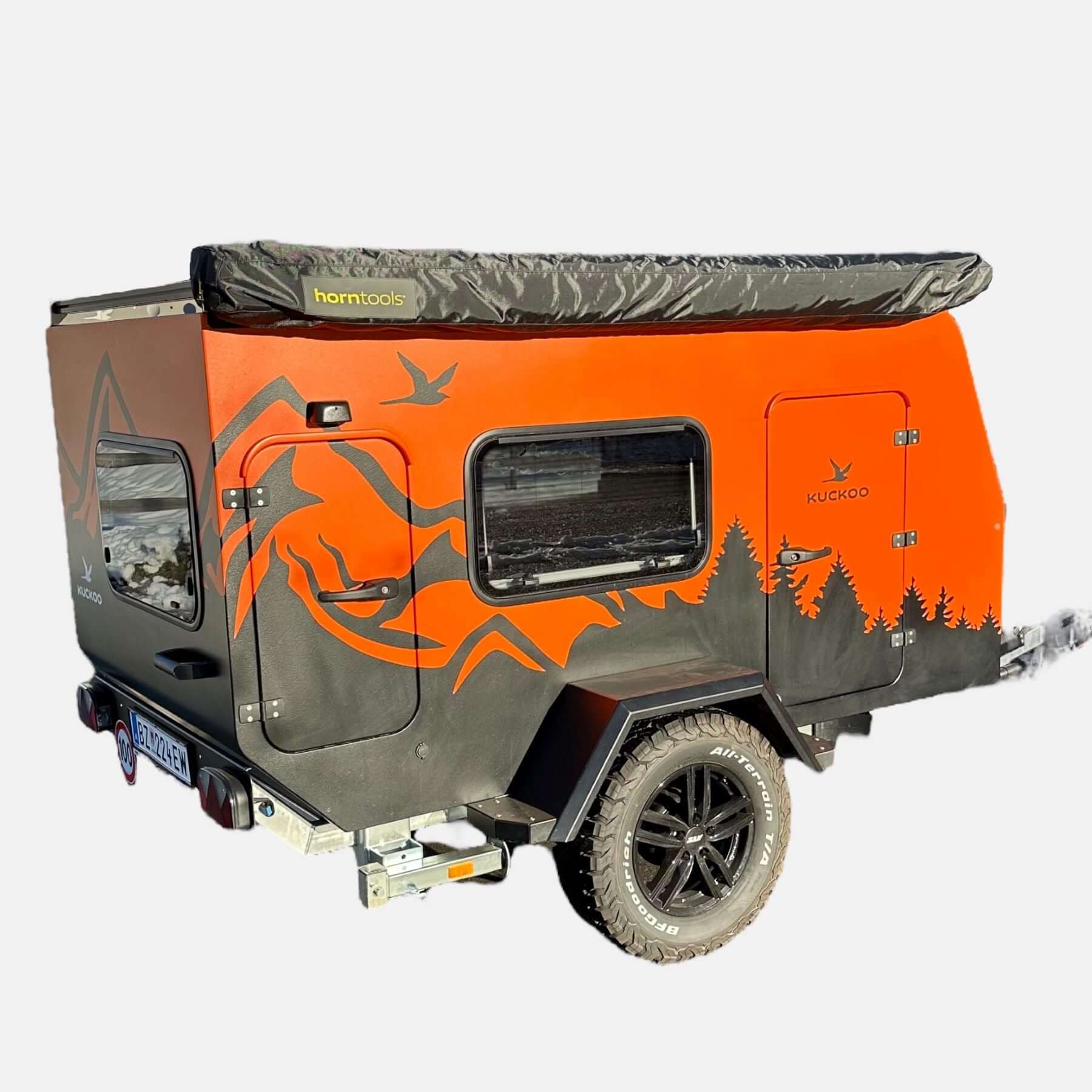 Kuckoo (Bruno) Montagekit für Markise Horizon (180° und 270°)