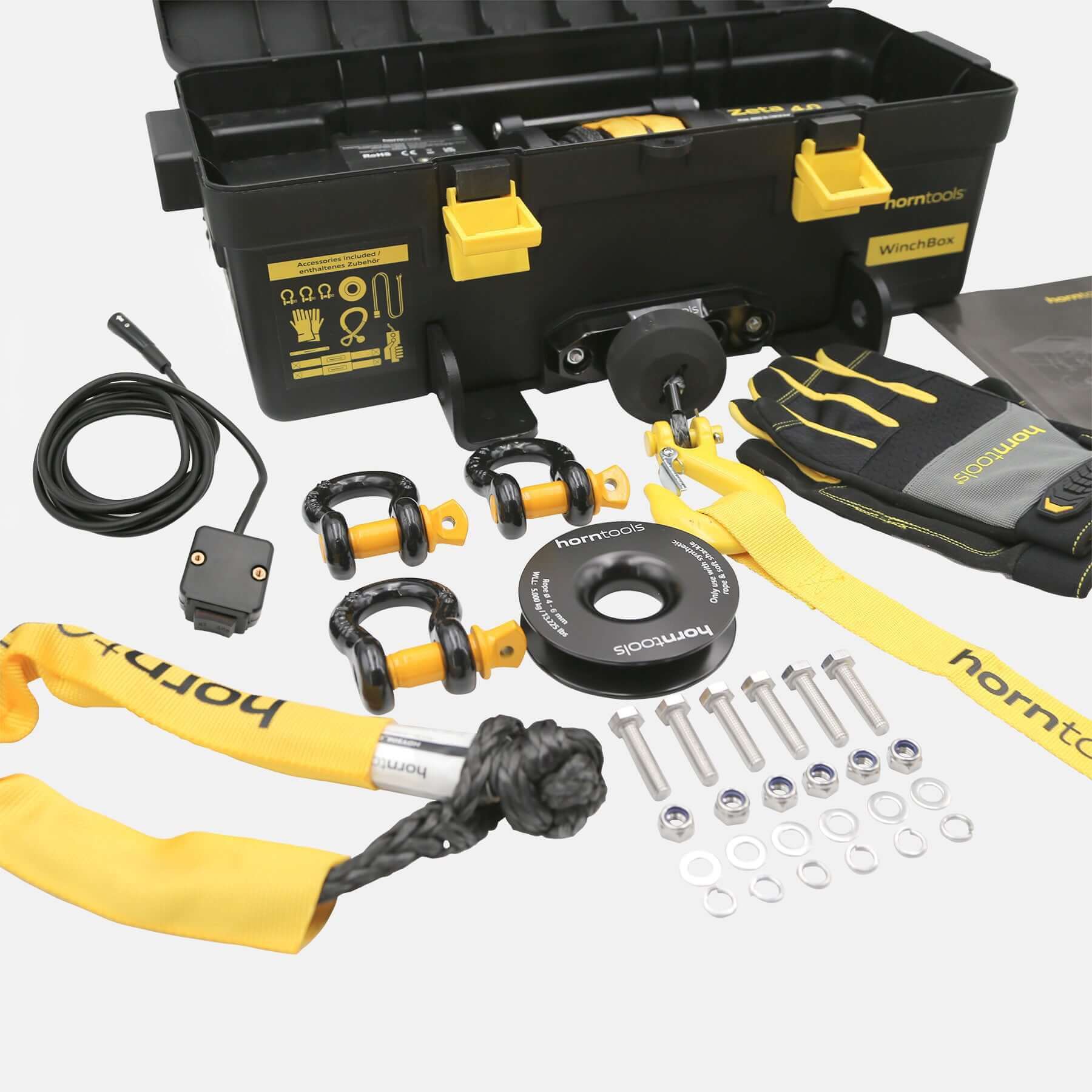 Winch Box - Mobile Seilwinde 1,8 Tonnen