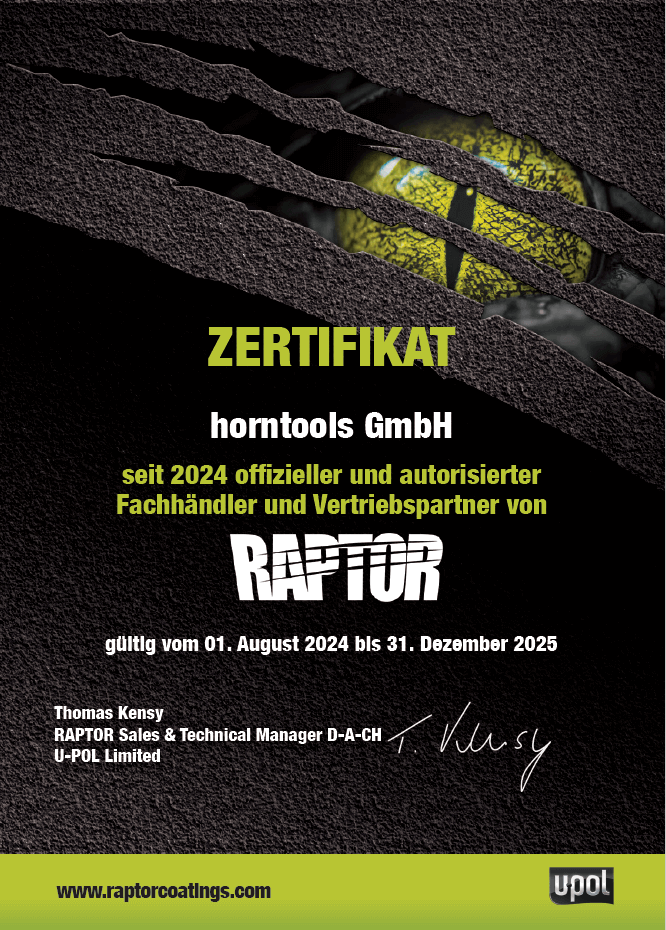 Pistola RAPTOR con ugello regolabile