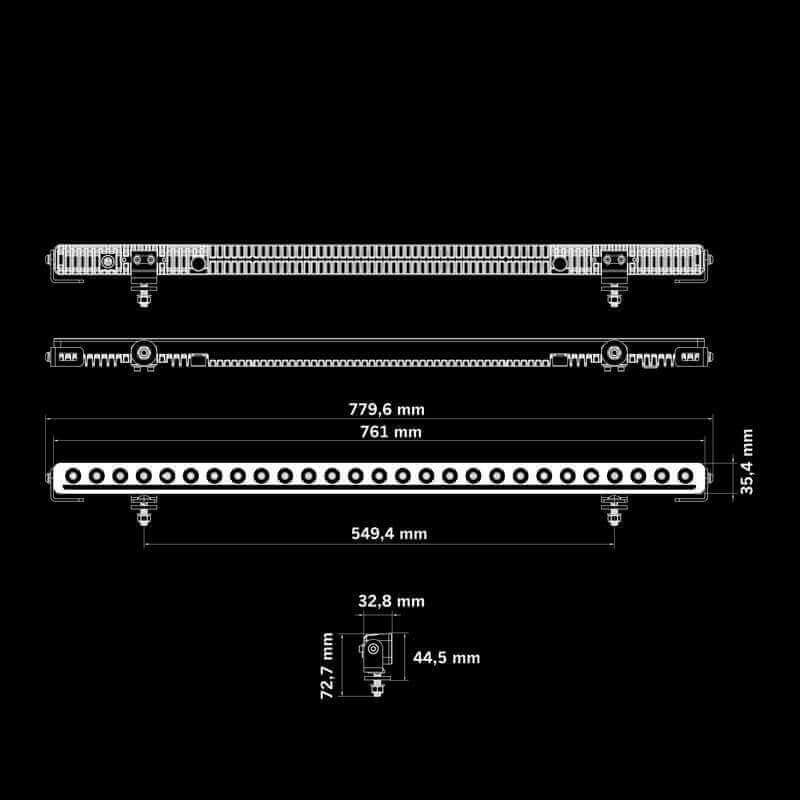 Strands NUUK D-LINE LED BAR 30″