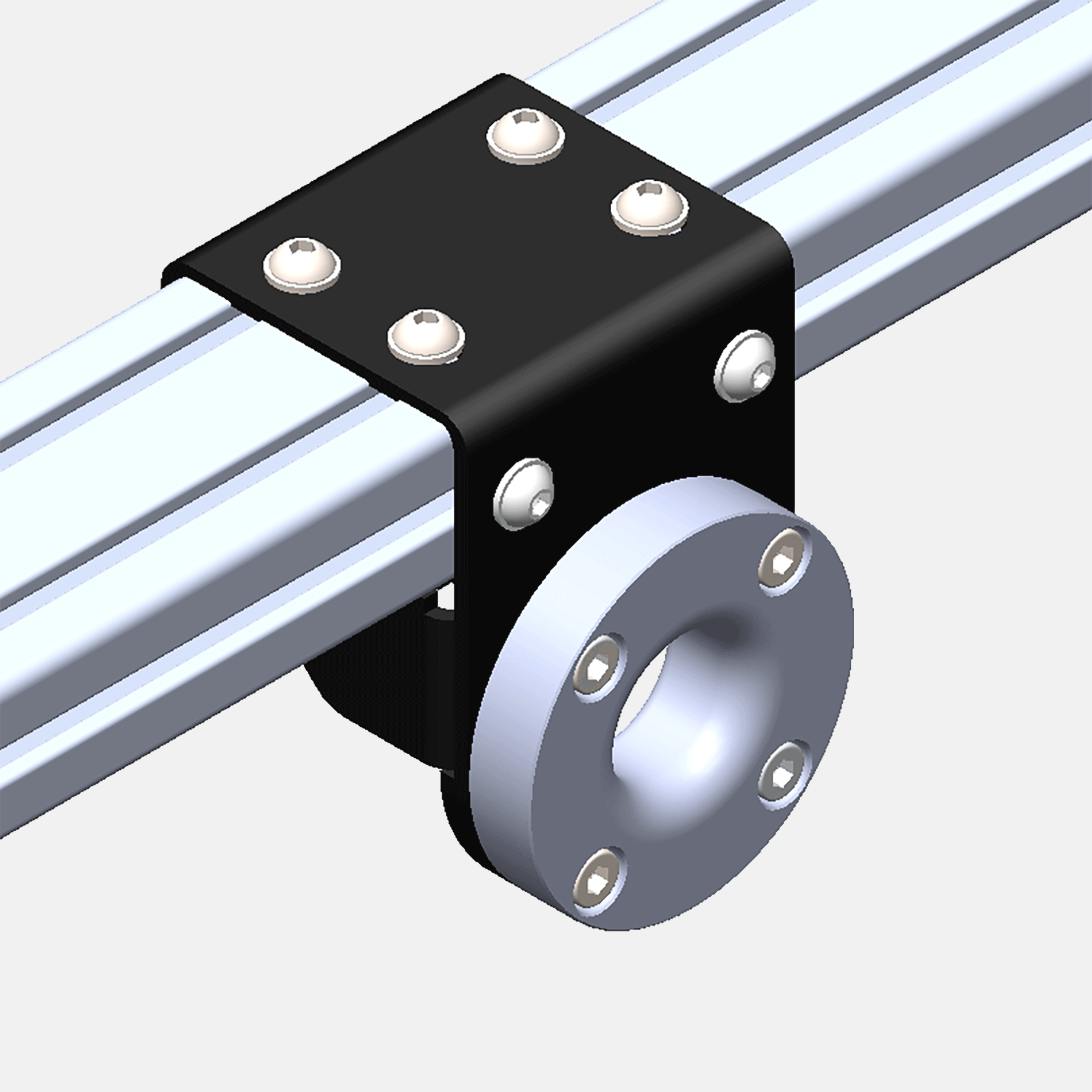 Sistema di verricello B-Rack