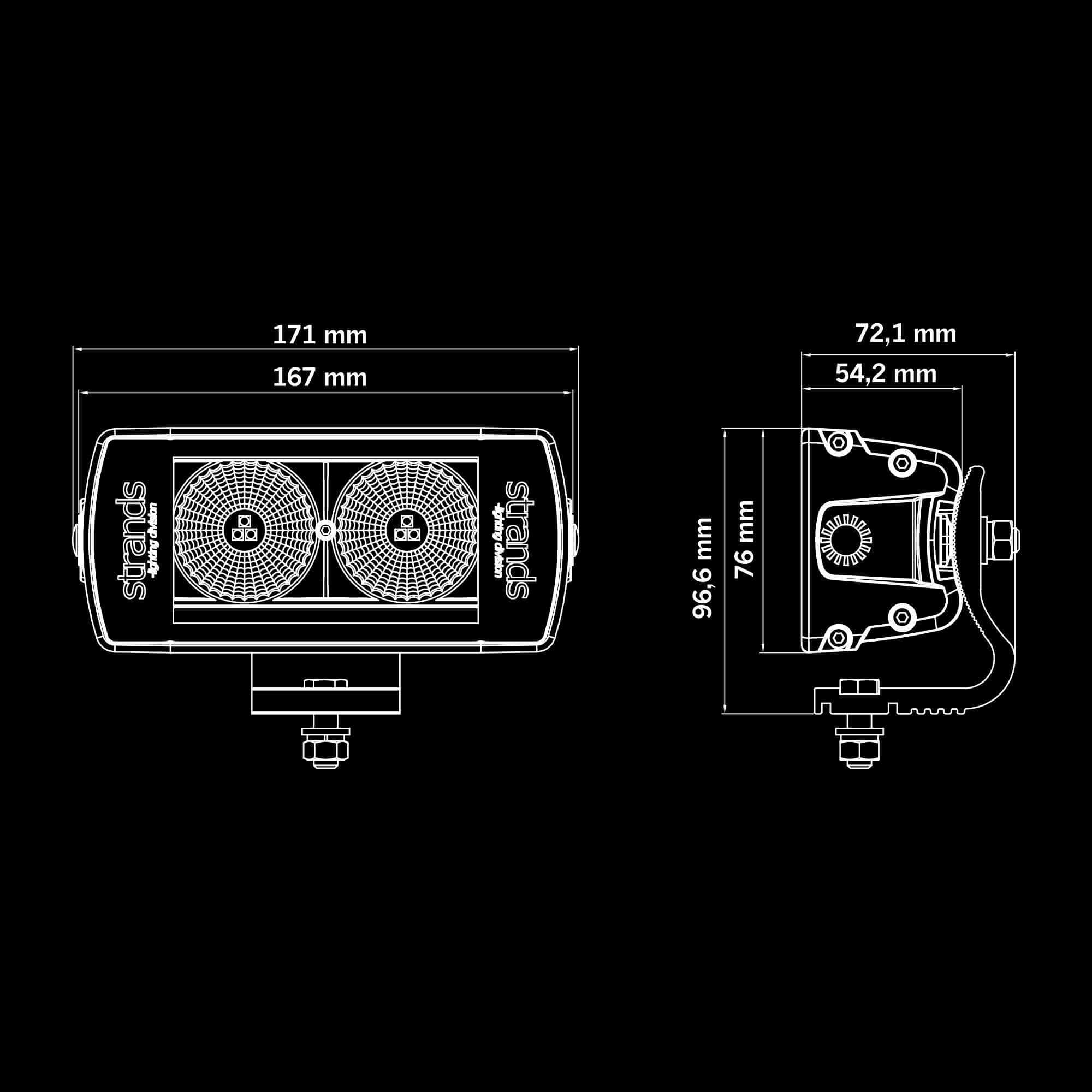 Strands SIBERIA NEXT LEVEL WORK LIGHT BAR 6″