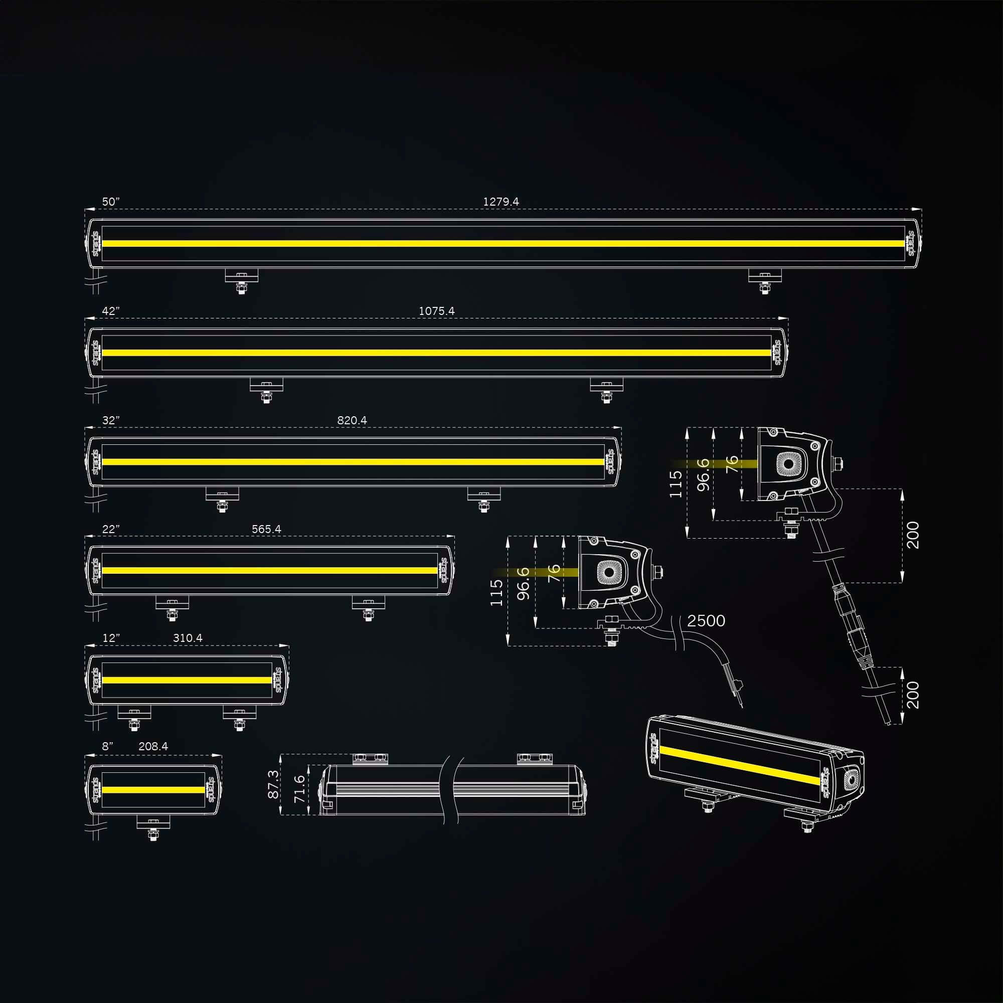 Strands SIBERIA XP DR LED BAR 22″