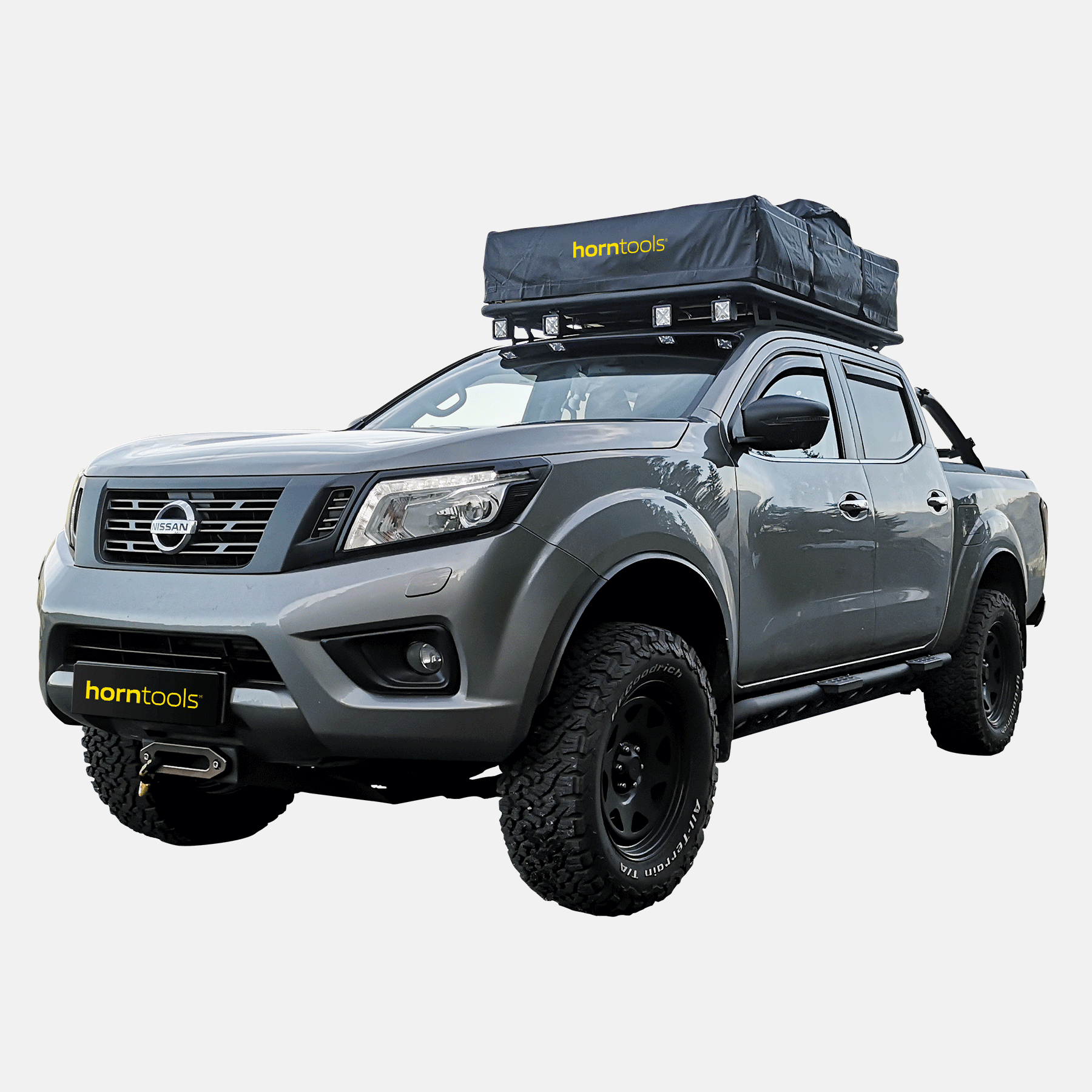 Rockslider LAPIS aluminium NP300 pour Nissan Navara à partir de 2016