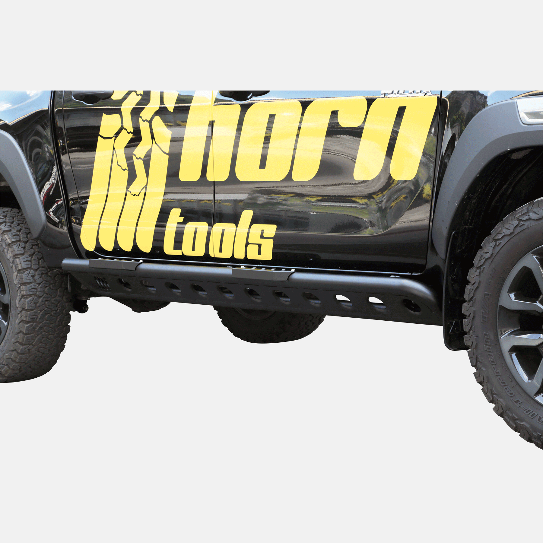 Rockslider LAPIS aluminium pour Toyota Hilux à partir de 2016