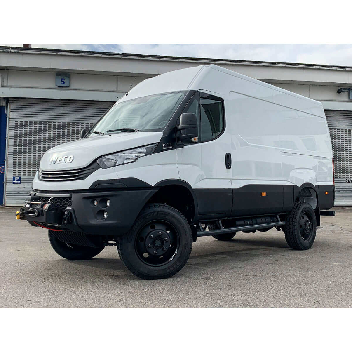 Système de treuil à câble Alpha pour Iveco Daily 4x4 - 5,4 tonnes