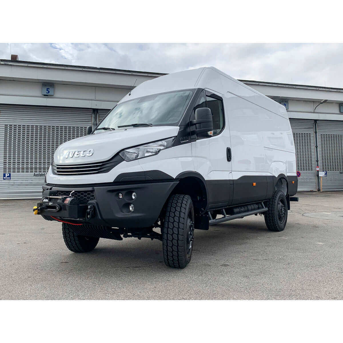 Système de treuil à câble Alpha pour Iveco Daily 4x4 - 5,4 tonnes