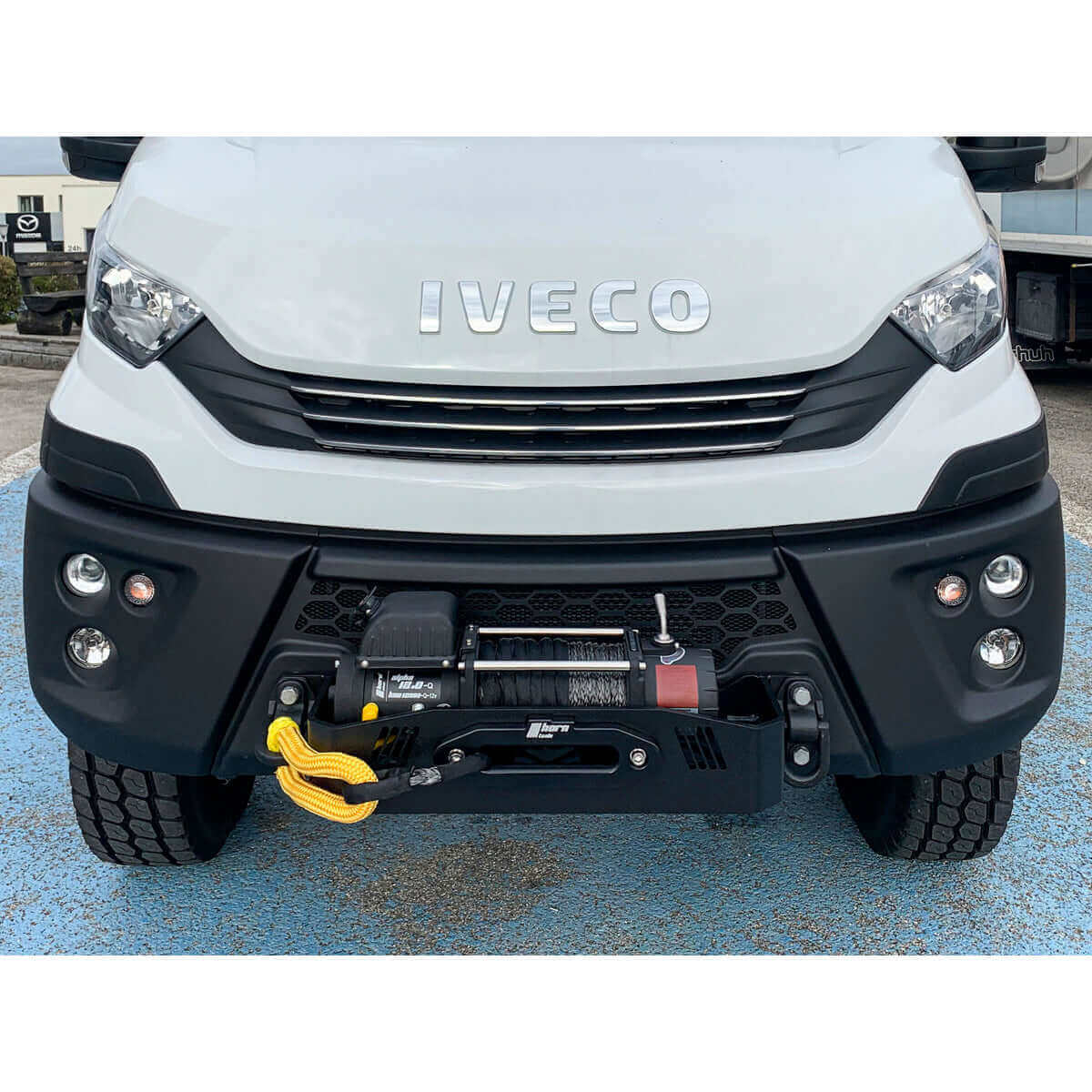 Système de treuil à câble Alpha pour Iveco Daily 4x4 - 5,4 tonnes