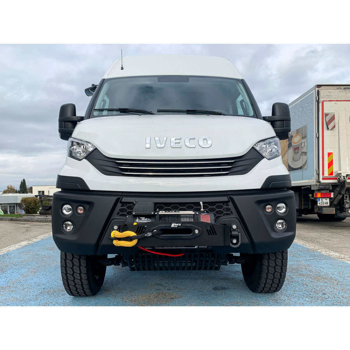 Système de treuil à câble Alpha pour Iveco Daily 4x4 - 5,4 tonnes