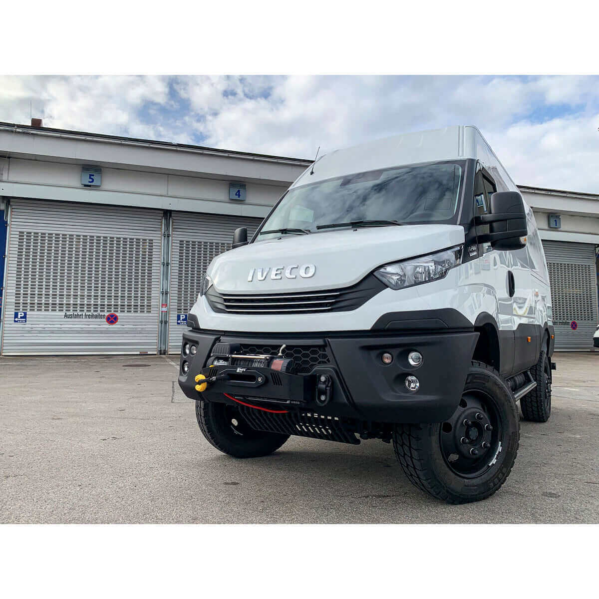 Système de treuil à câble Alpha pour Iveco Daily 4x4 - 5,4 tonnes