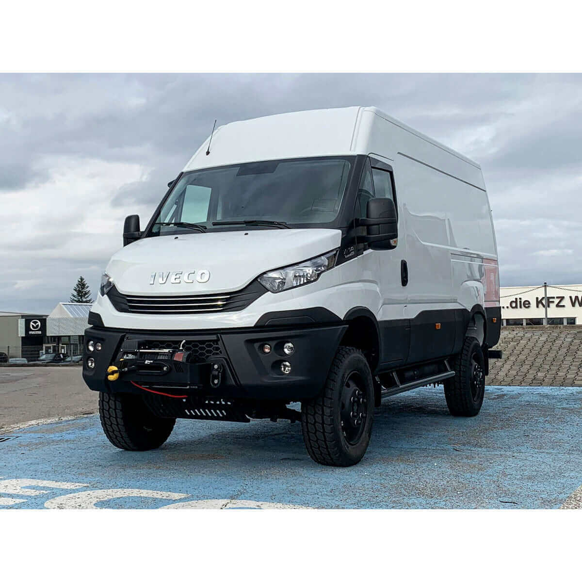 Système de treuil à câble Alpha pour Iveco Daily 4x4 - 5,4 tonnes