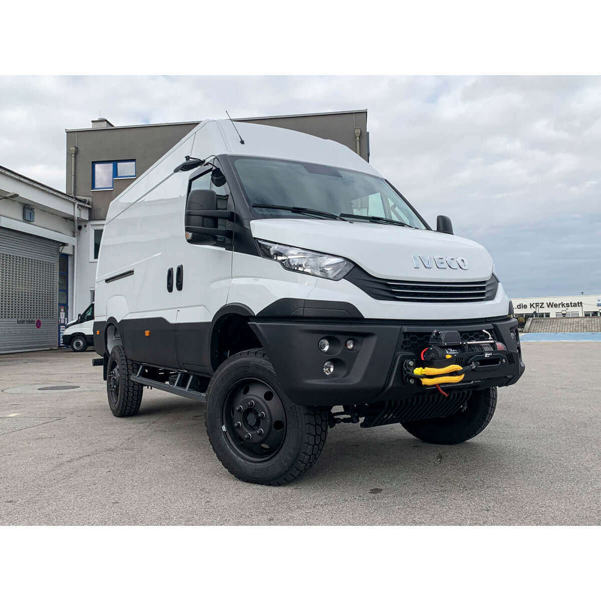 Système de treuil à câble Alpha pour Iveco Daily 4x4 - 5,4 tonnes