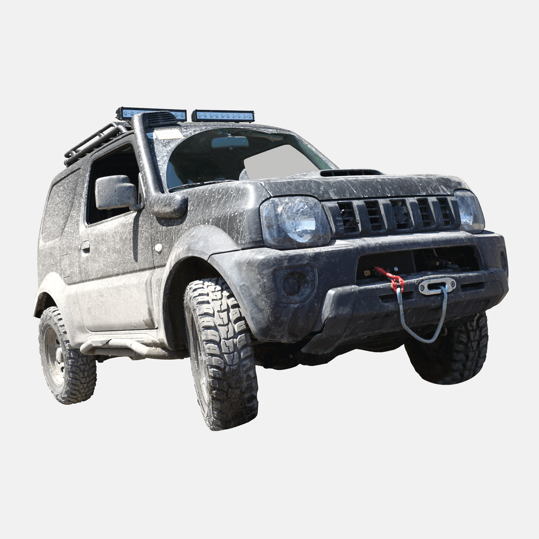 Seilwindensystem Alpha für Suzuki Jimny FJ - 4,3 Tonnen