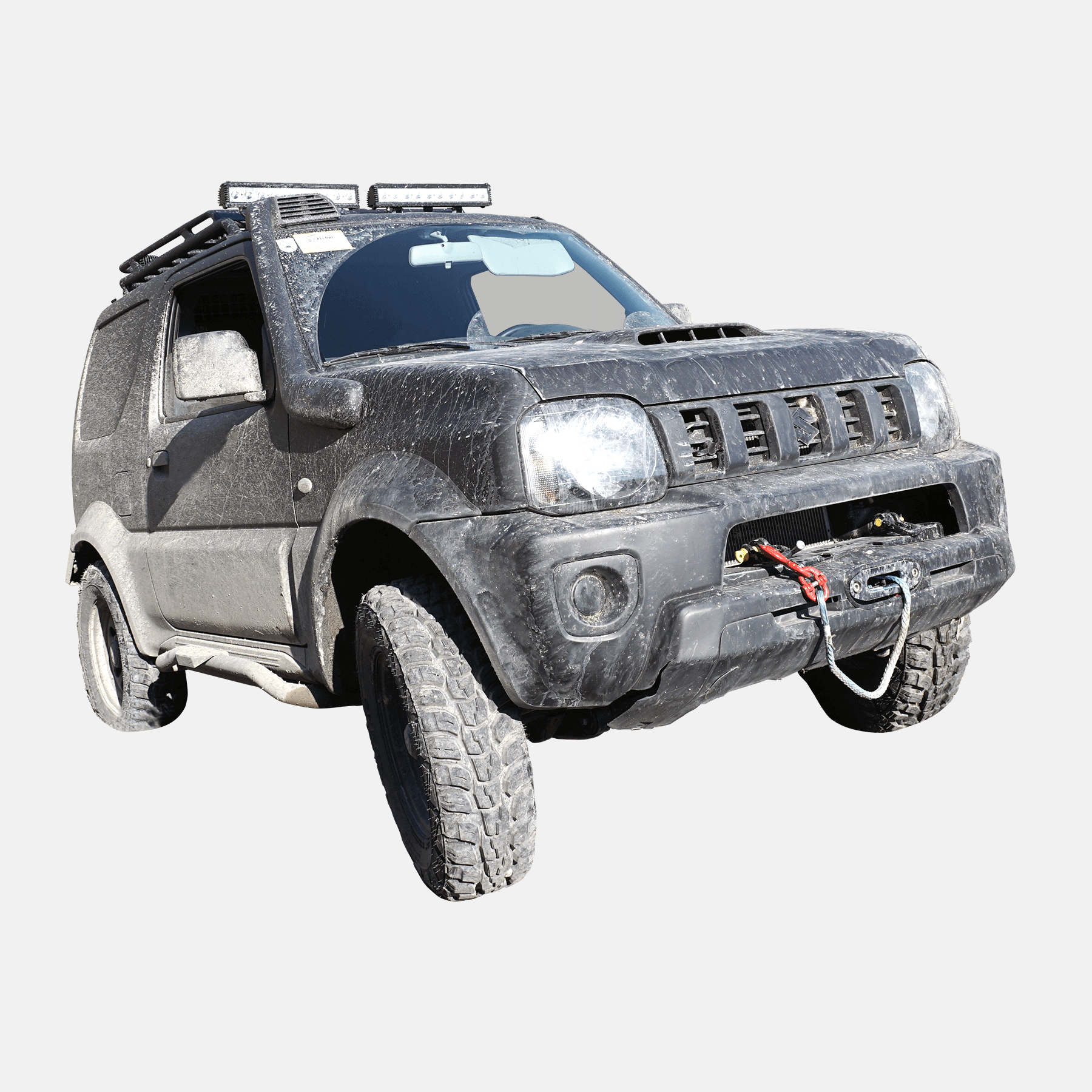 Système de treuil à câble Alpha pour Suzuki Jimny FJ - 4,3 tonnes