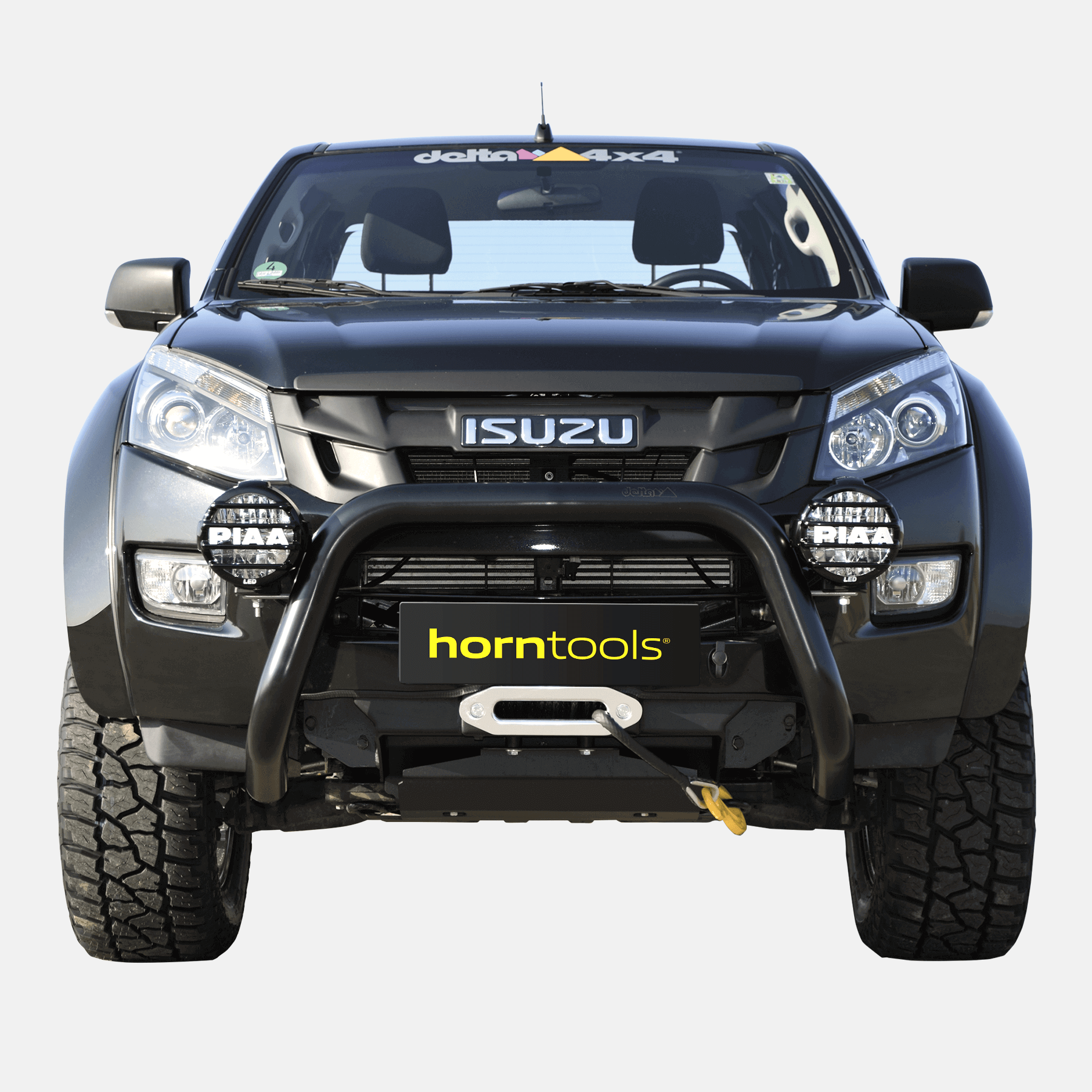 Seilwindensystem Alpha für Isuzu D-Max 2017 - 2020 - 4,3 Tonnen