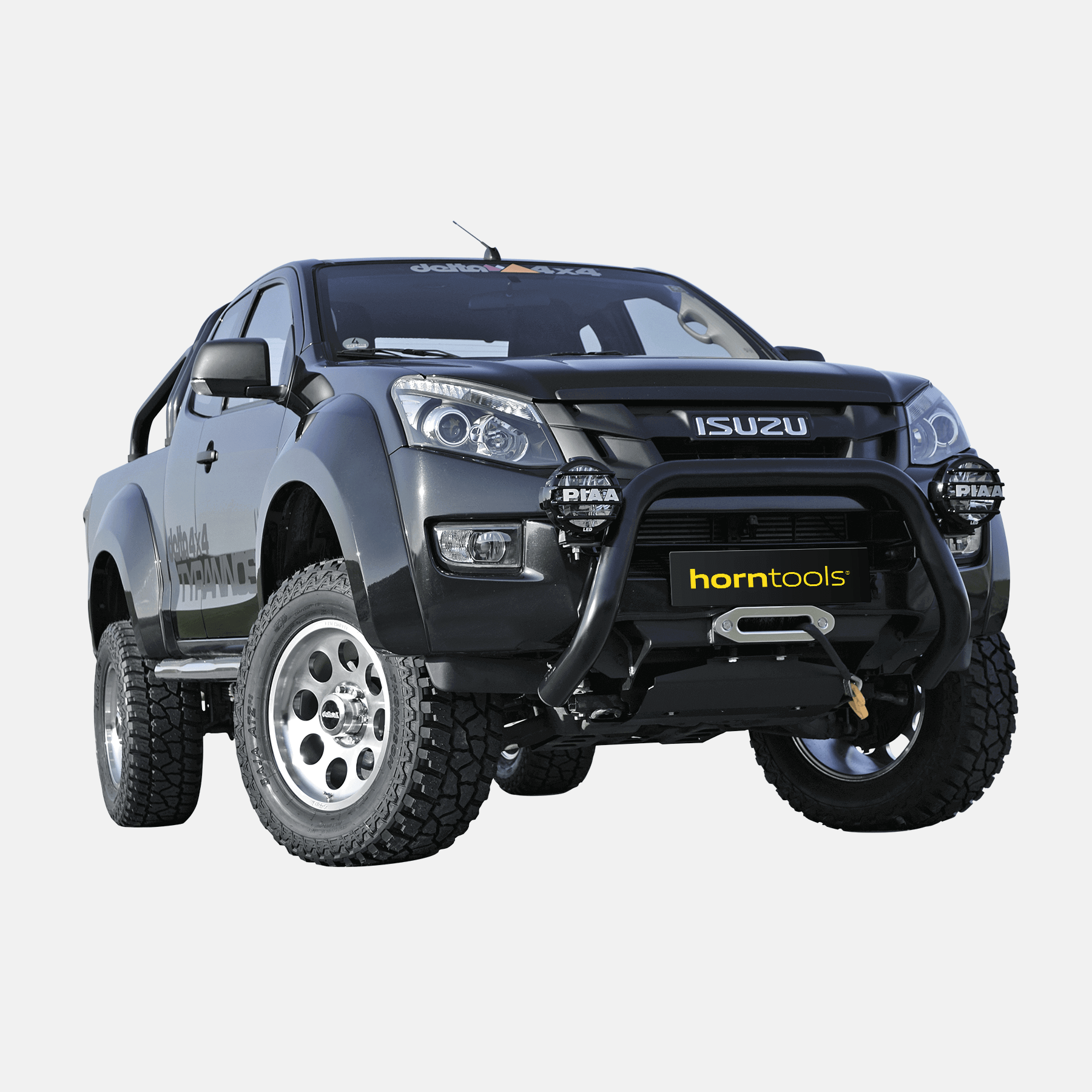 Seilwindensystem Alpha für Isuzu D-Max 2017 - 2020 - 4,3 Tonnen