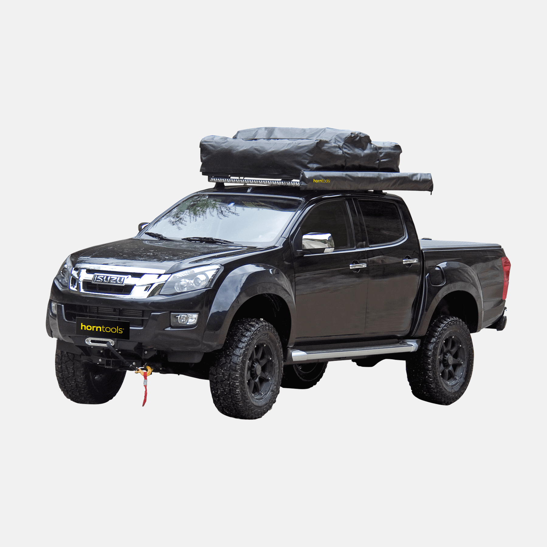 Seilwindensystem Alpha für Isuzu D-Max 2017 - 2020 - 4,3 Tonnen