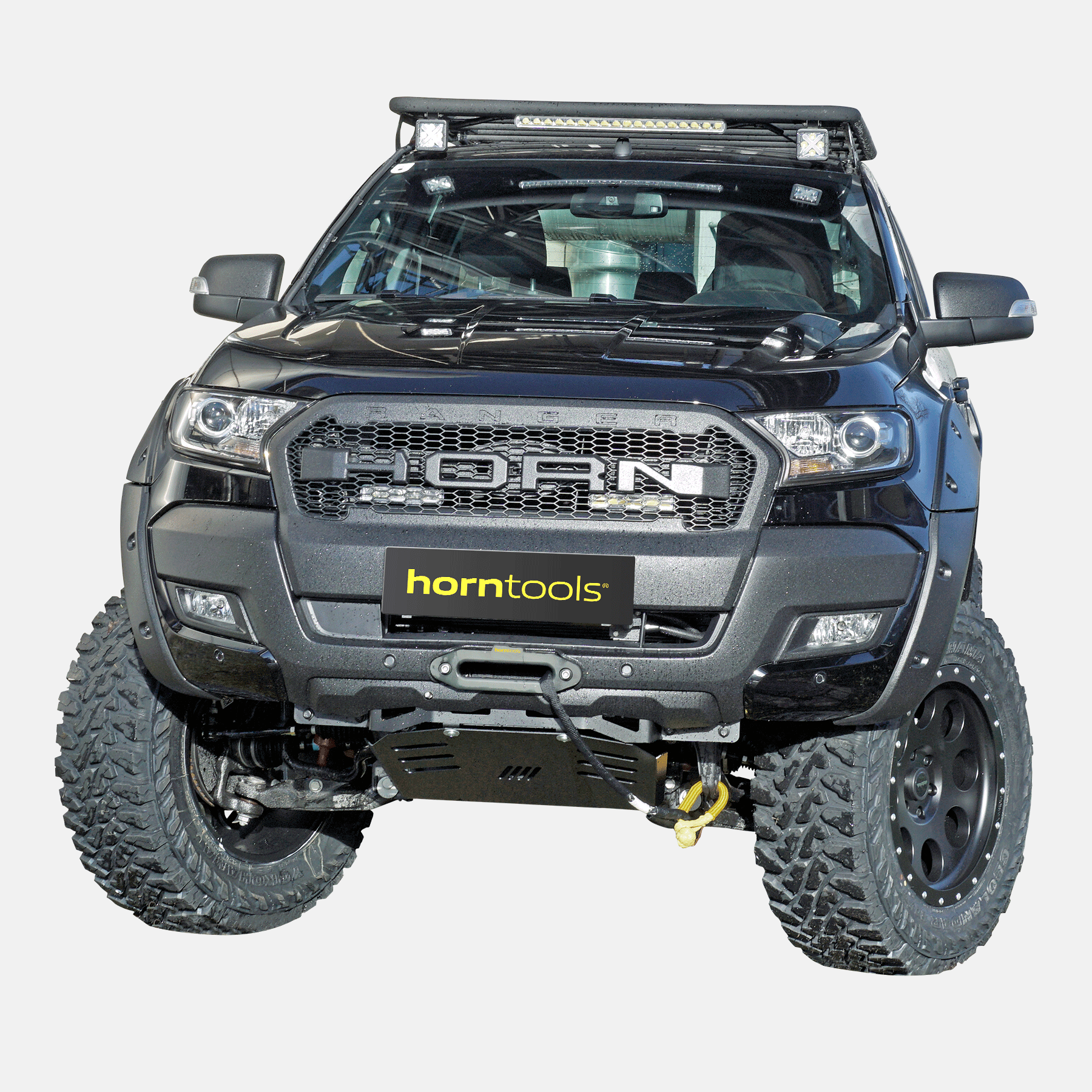 Système de treuil à câble Alpha 4,3 tonnes pour Ford Ranger année 2016-2022