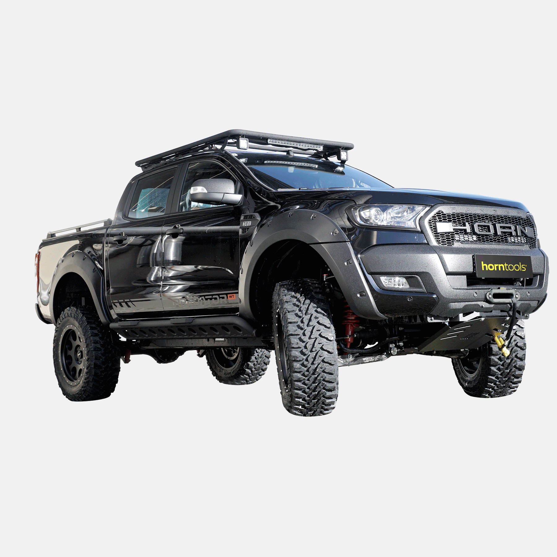 Système de treuil à câble Alpha 4,3 tonnes pour Ford Ranger année 2016-2022