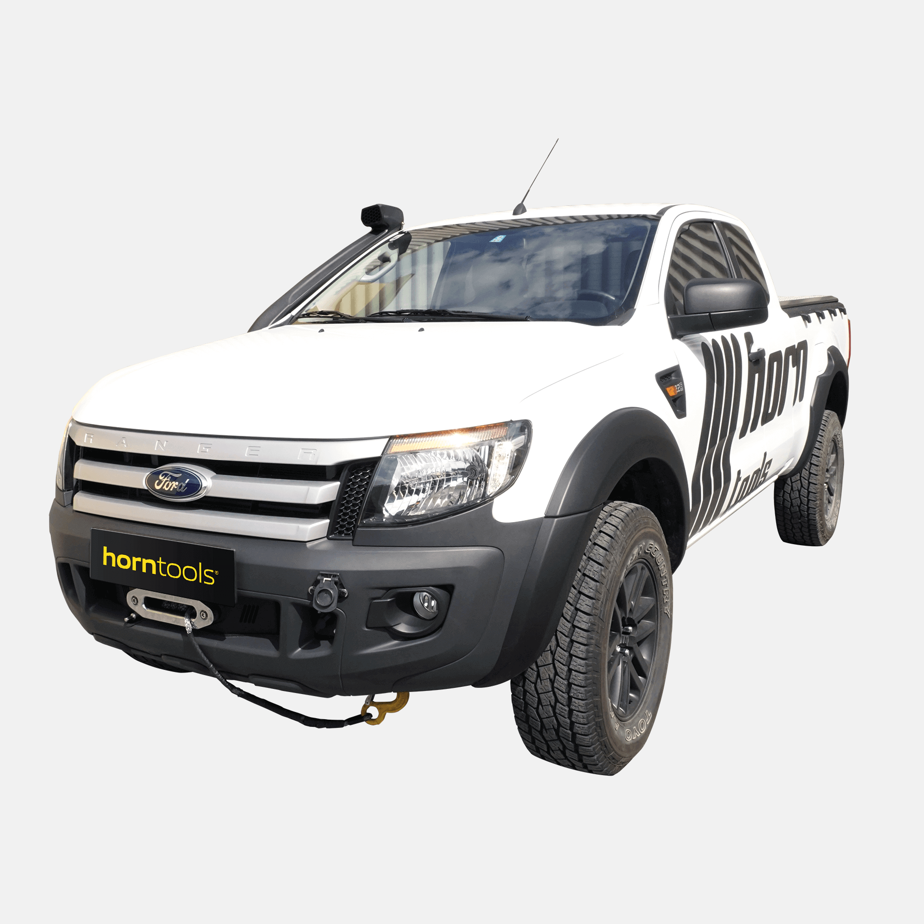 Système de treuil à câble Alpha pour Ford Ranger T6 4,3 tonnes construit entre 2012 et 2015