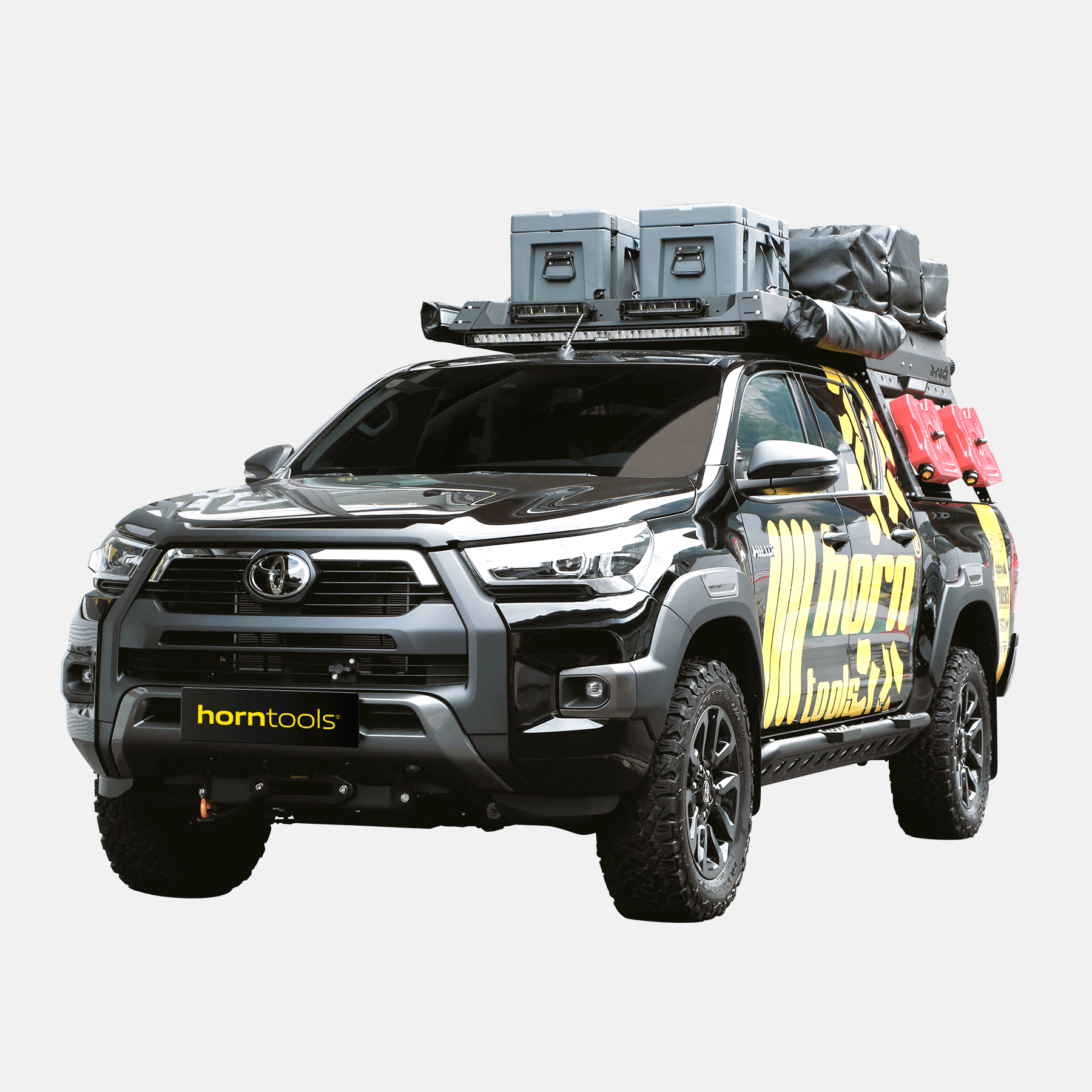 Système de treuil à câble Alpha 4,3 tonnes pour Toyota Hilux Revo à partir de 2016