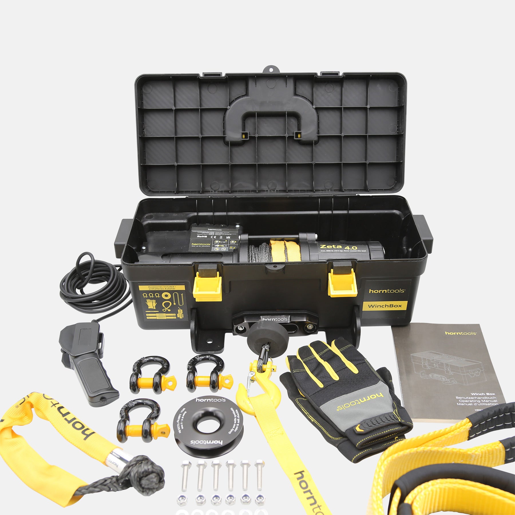 Winch Box - Mobile Seilwinde 1,8 Tonnen