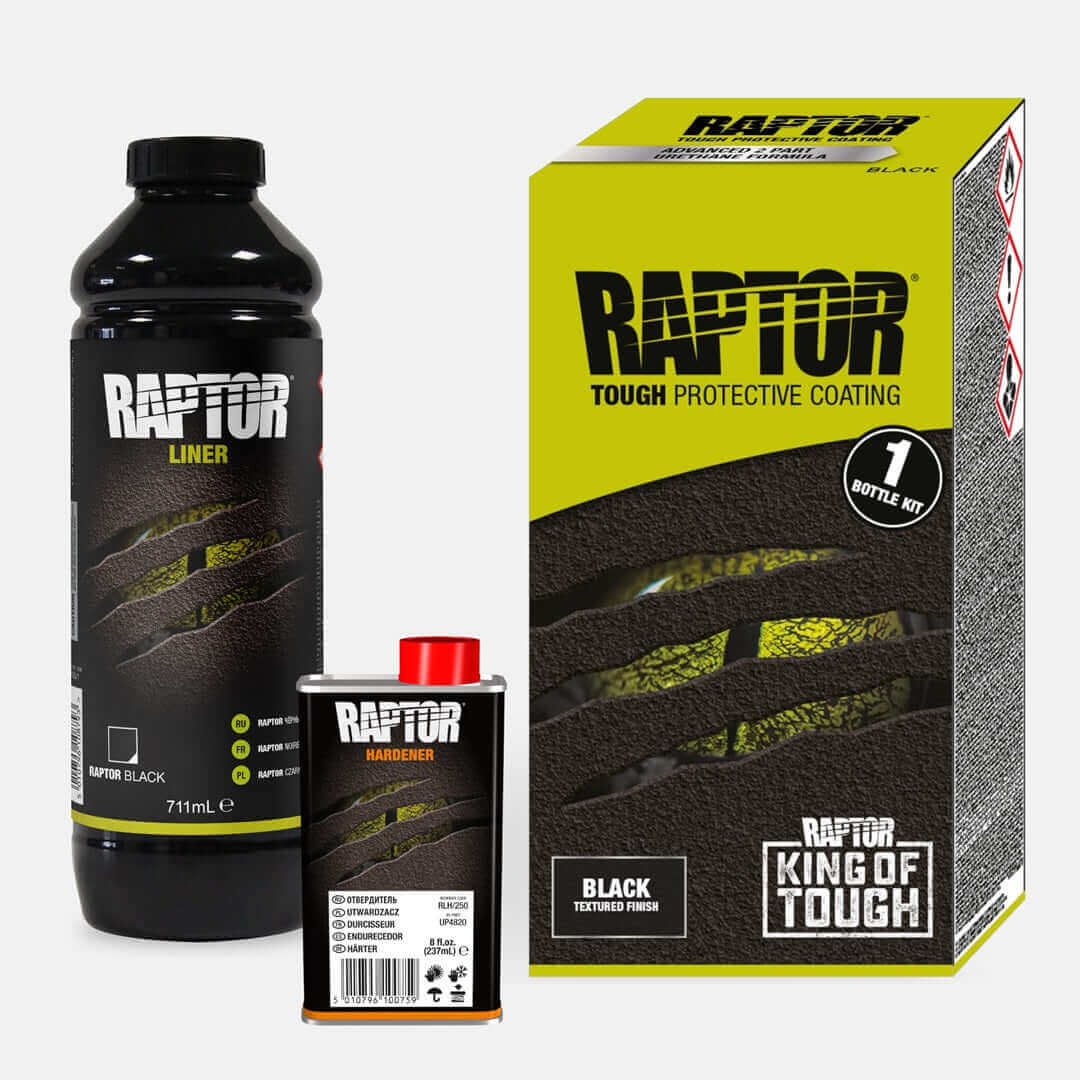 RAPTOR Lacquer Noir - Kit (Revêtement &amp; Durcisseur)