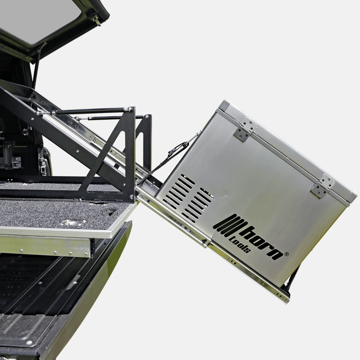 Kühlbox Auszug kippbar 796x574mm Aluminium