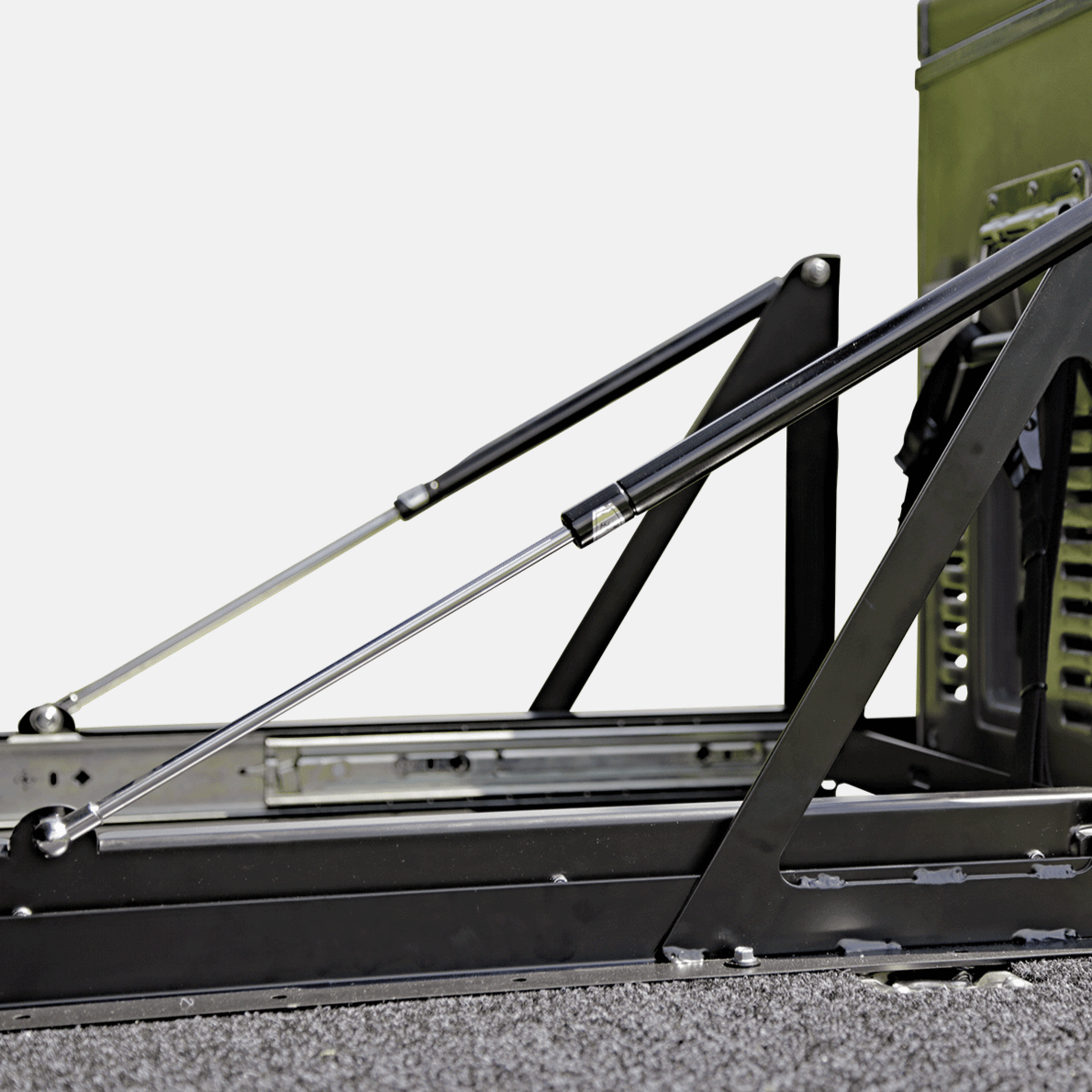 Kühlbox Auszug kippbar 796x574mm Aluminium